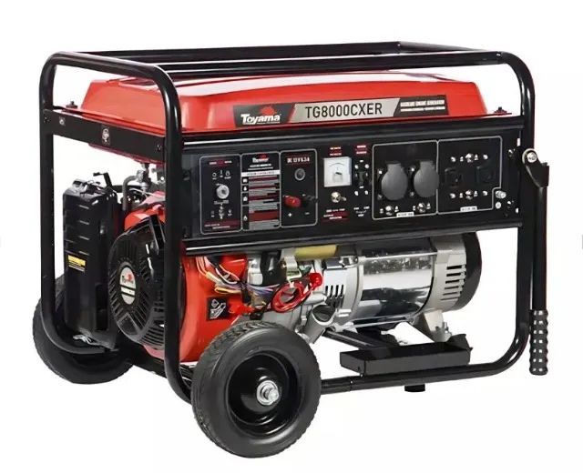 Gerador de Energia Gasolina 7 Kva TG8000CXER Bivolt Toyama novíssimo