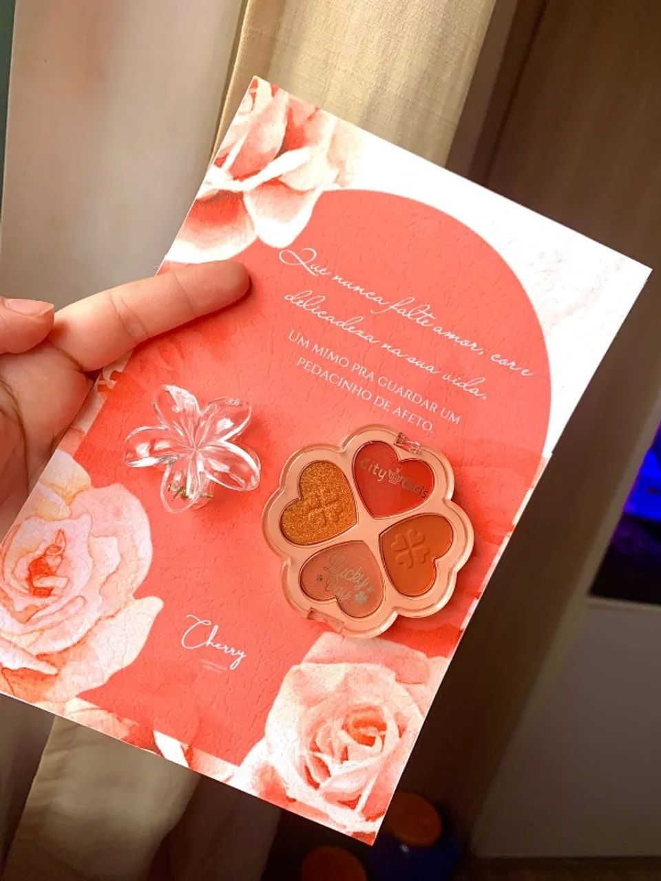Kit De Maquiagem Rose - Cherry - Foto 2