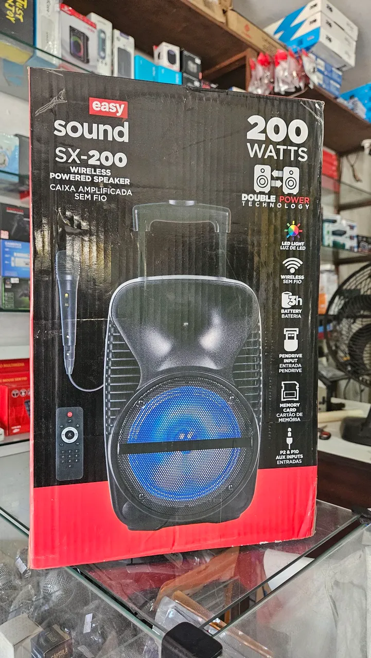 Caixa de Som Easy Sound SX-200