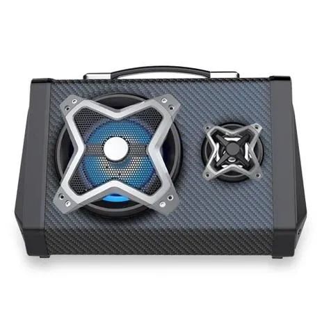 Caixa De Som Bluetooth Multilaser SP314 120W RMS BT/AUX/USB/MICRO SD/FM - WZetta - Foto 2