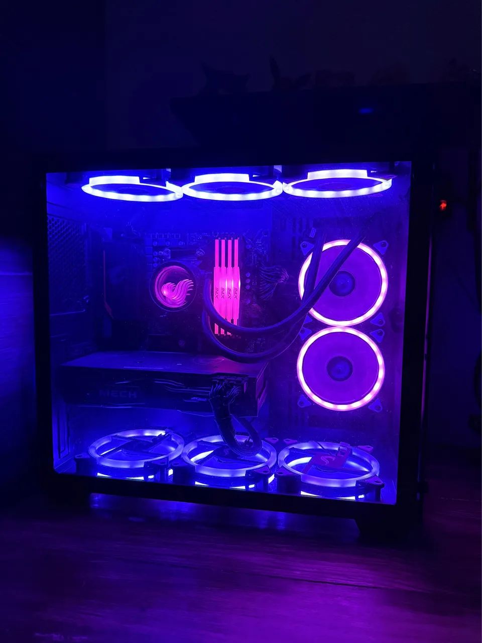 Pc gamer Ryzen 7 + 32gb ram + 6750XT - Computadores e Desktops