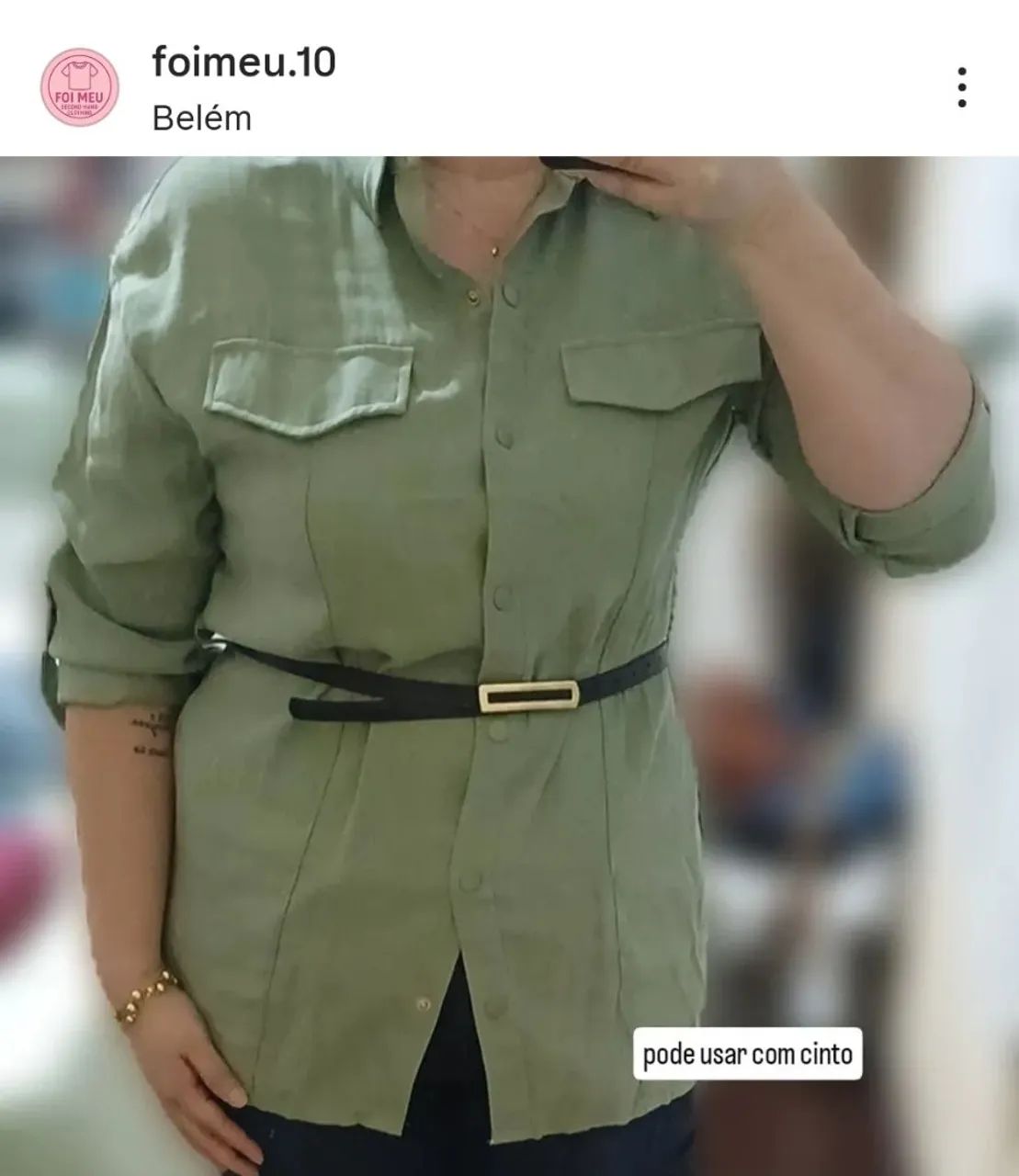 Blusa casual/trabalho Marfino - Foto 4