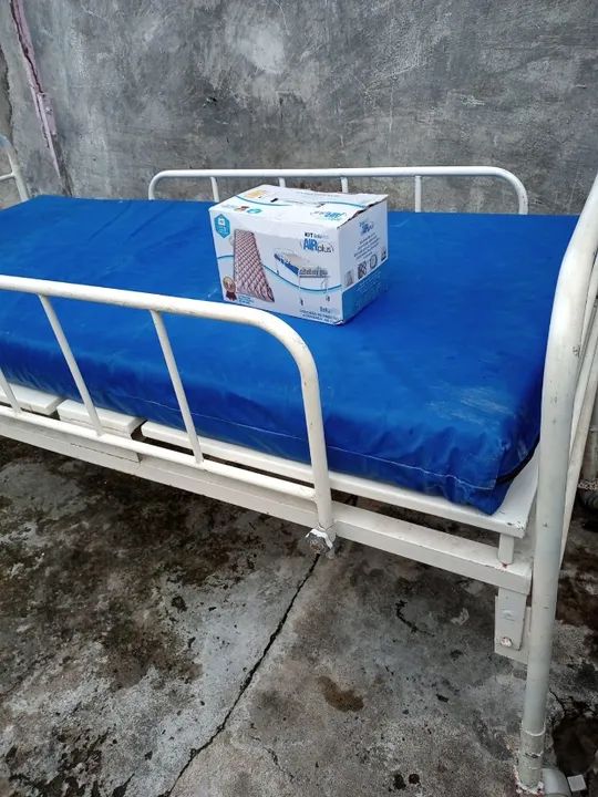 cama hospitalar, cadeira de rodas, cadeira de banho - Foto 2