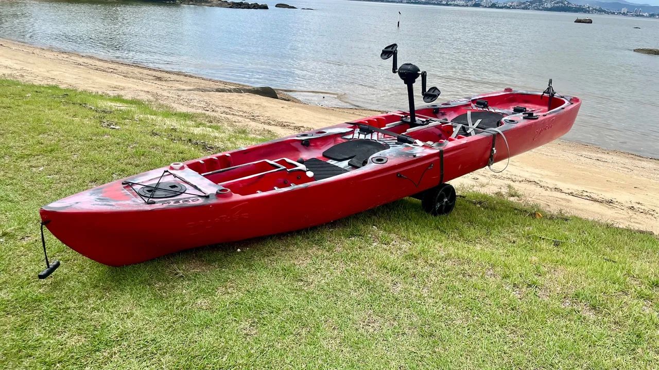 Caiaque de pesca Mero + Smart Pedal + Carrinho - R$ 6.500 no pix - Foto 3