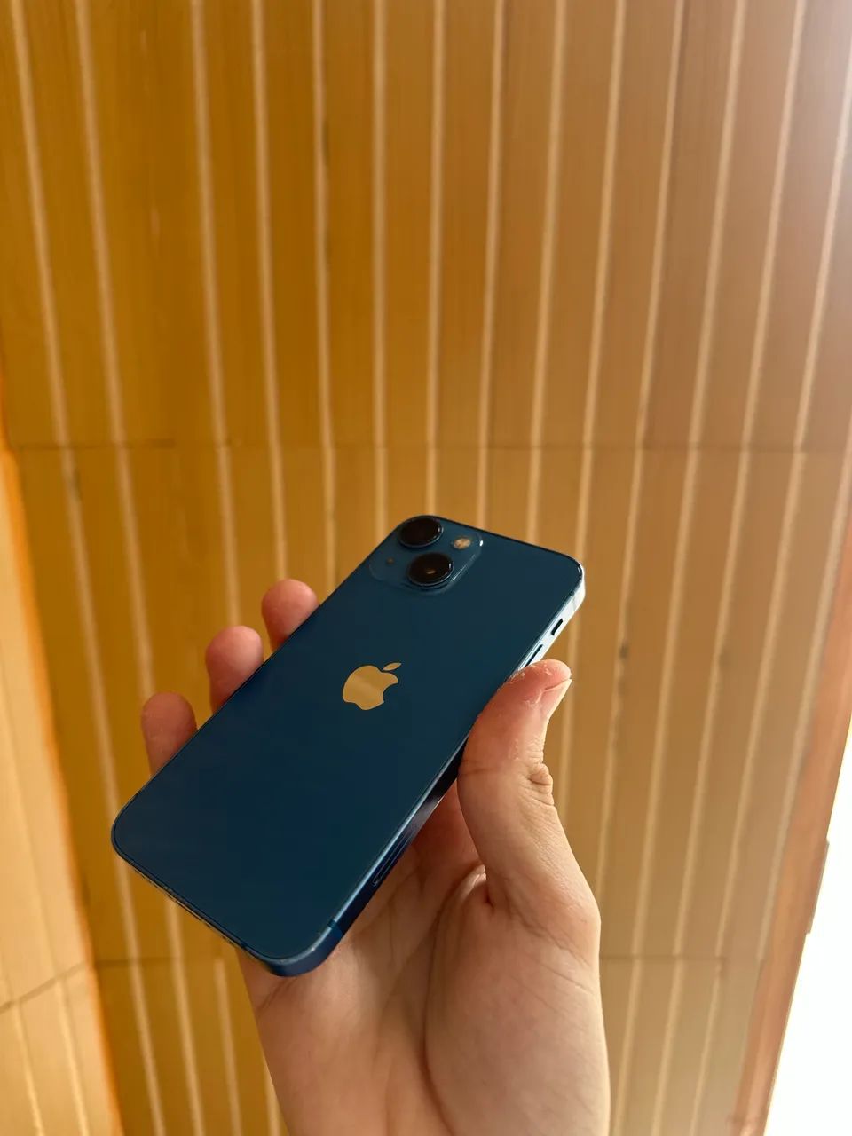 iPhone 13 mini azul 128GB - Celulares e Smartphones - Cruz das