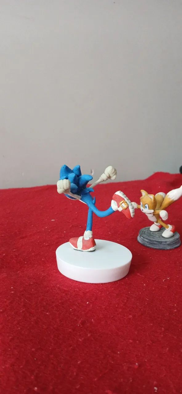 Sonic e Tails mimiatura - Foto 3