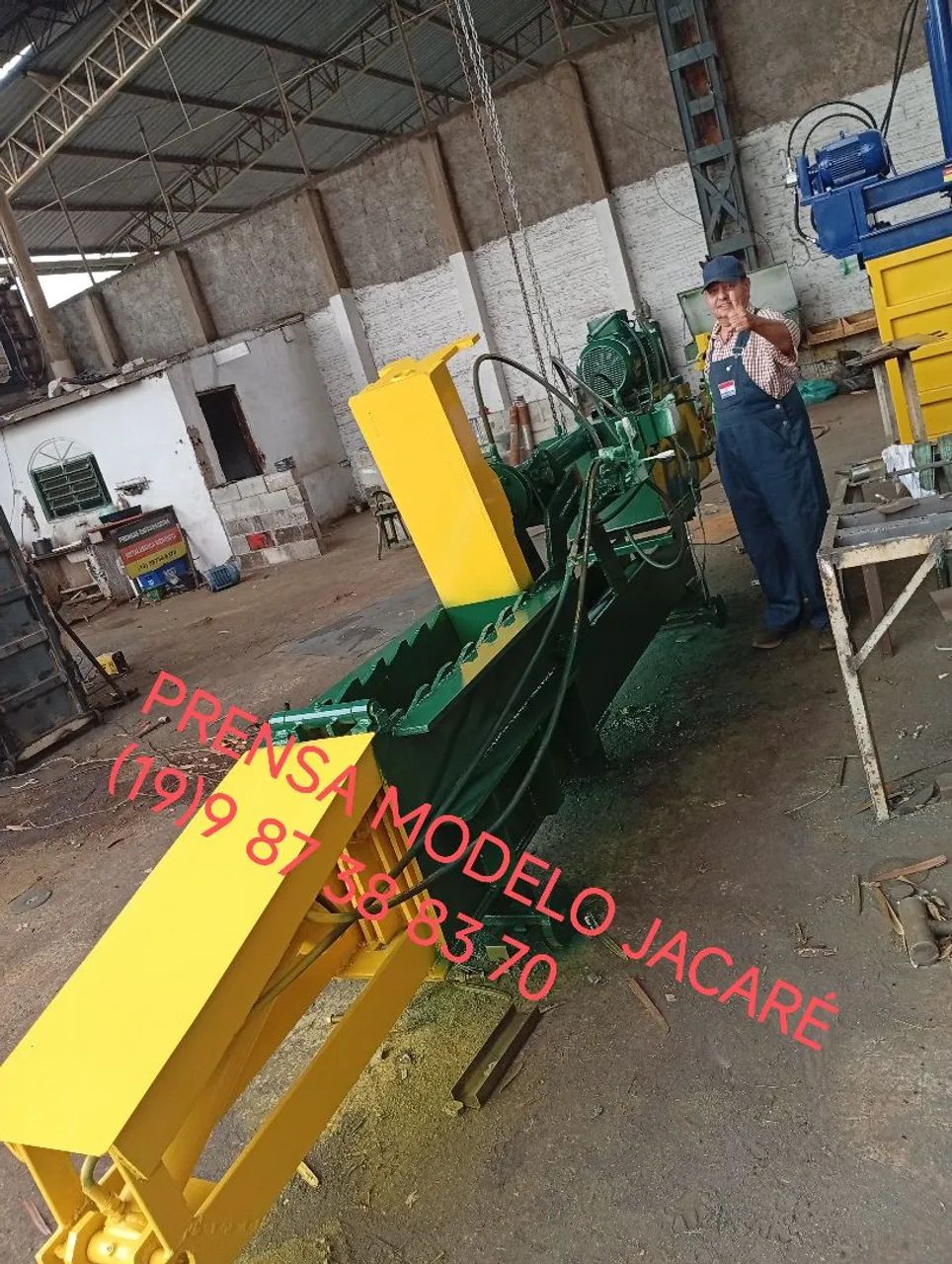 Prensa Jacaré Fardos 30x30 padrão Latasa tipo boca de forno (19)9 87 38 83 70  - Foto 3