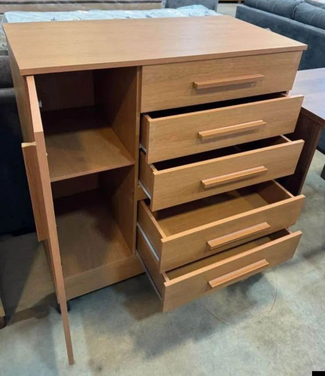 Cômoda com porta e gavetas - Nova - Foto 5