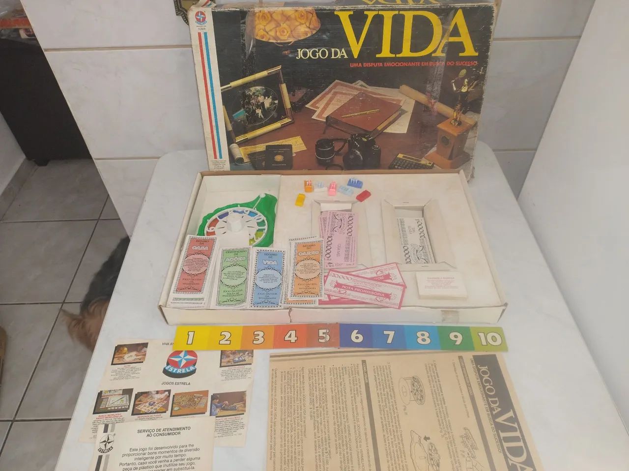 Jogo Da Vida Antigo Anos 80