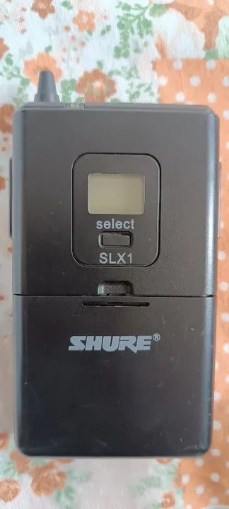 Microfone sem fio Shure SLX1 instrumento de sopro  - Foto 6