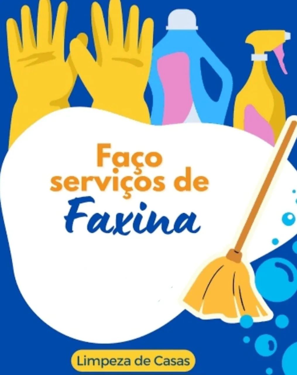 FAXINA LIMPEZA DE CASA 