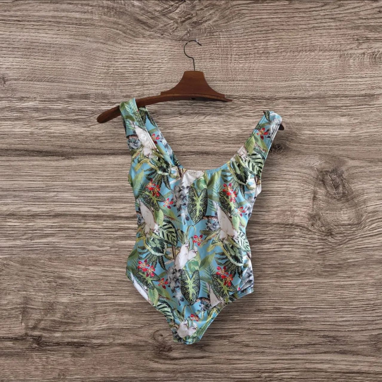 Maio estampado com pássaros tam G - Foto 2