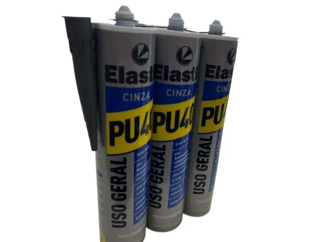 Selante PU40 Cinza Elastil - Uso Geral 367g