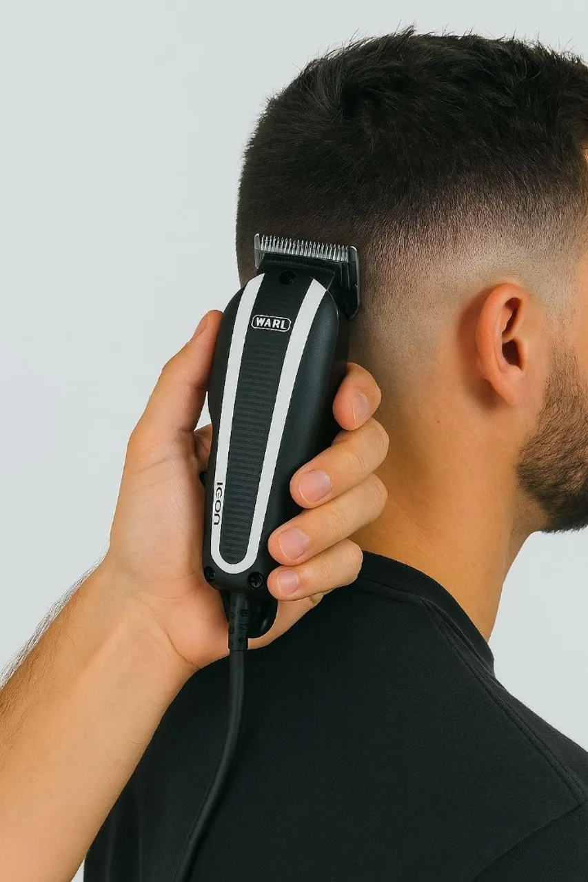 KIT DE BARBEARIA ? Máquina Wahl Icon + KIT tesoura (550)