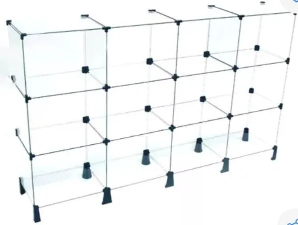 Estante de Vidro , Decoração e Organização