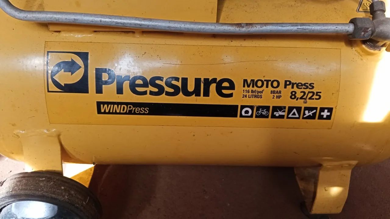 COMPRESSOR DE AR - POTENTE E PRONTO PARA O TRABALHO!