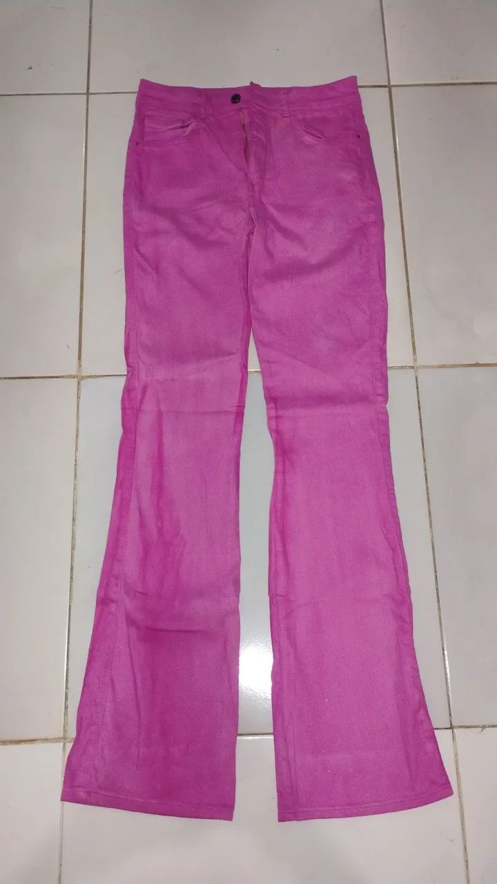 Calça cor-de-rosa - Foto 4