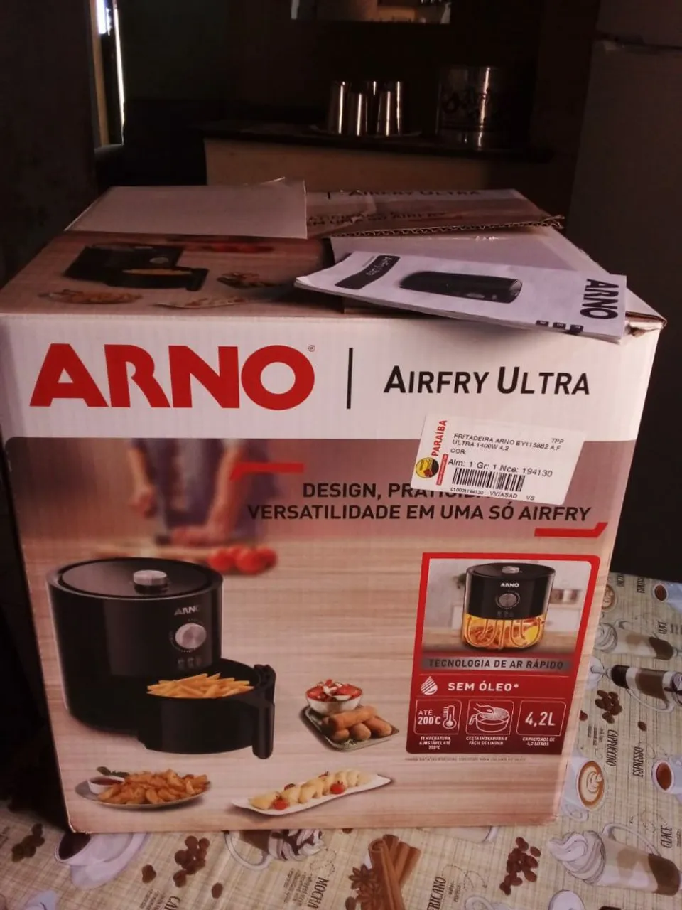 Airfryer Arno Airfry Ultra - Nova na Caixa