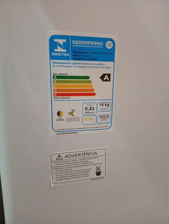 Máquina de lavar Panasonic - Foto 2