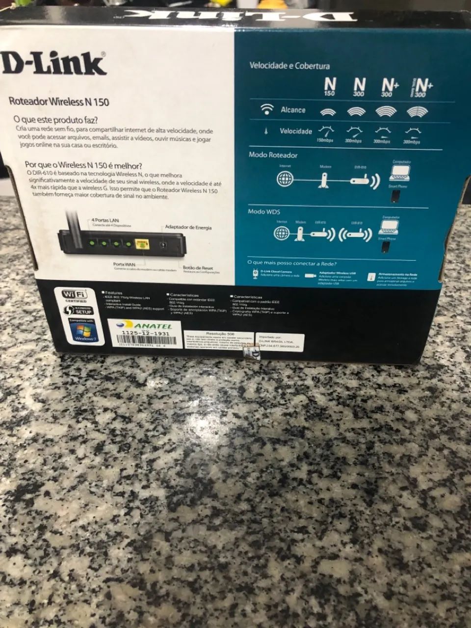 Roteador Wireless D-Link N 150 - DIR-610 - Foto 2