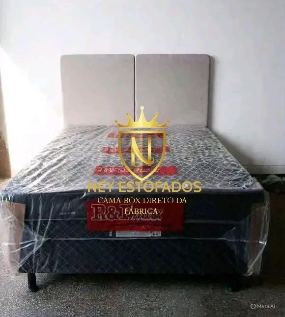 CAMA BOX TOP DE LUXO 