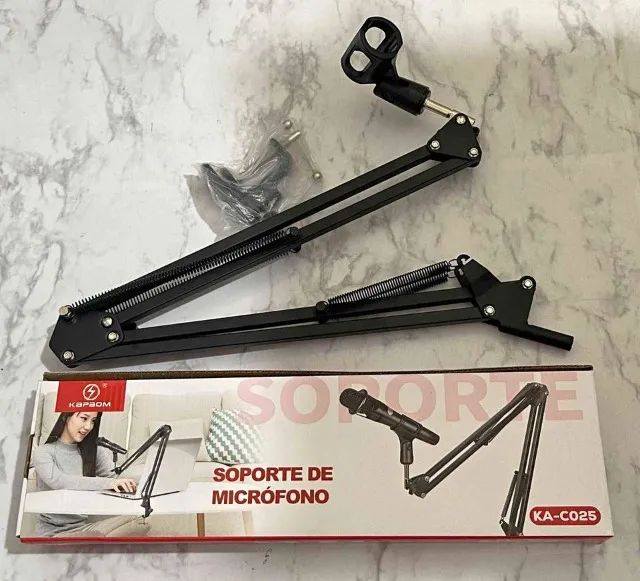 Braço Articulado - Pedestal para Microfone (Entrego)