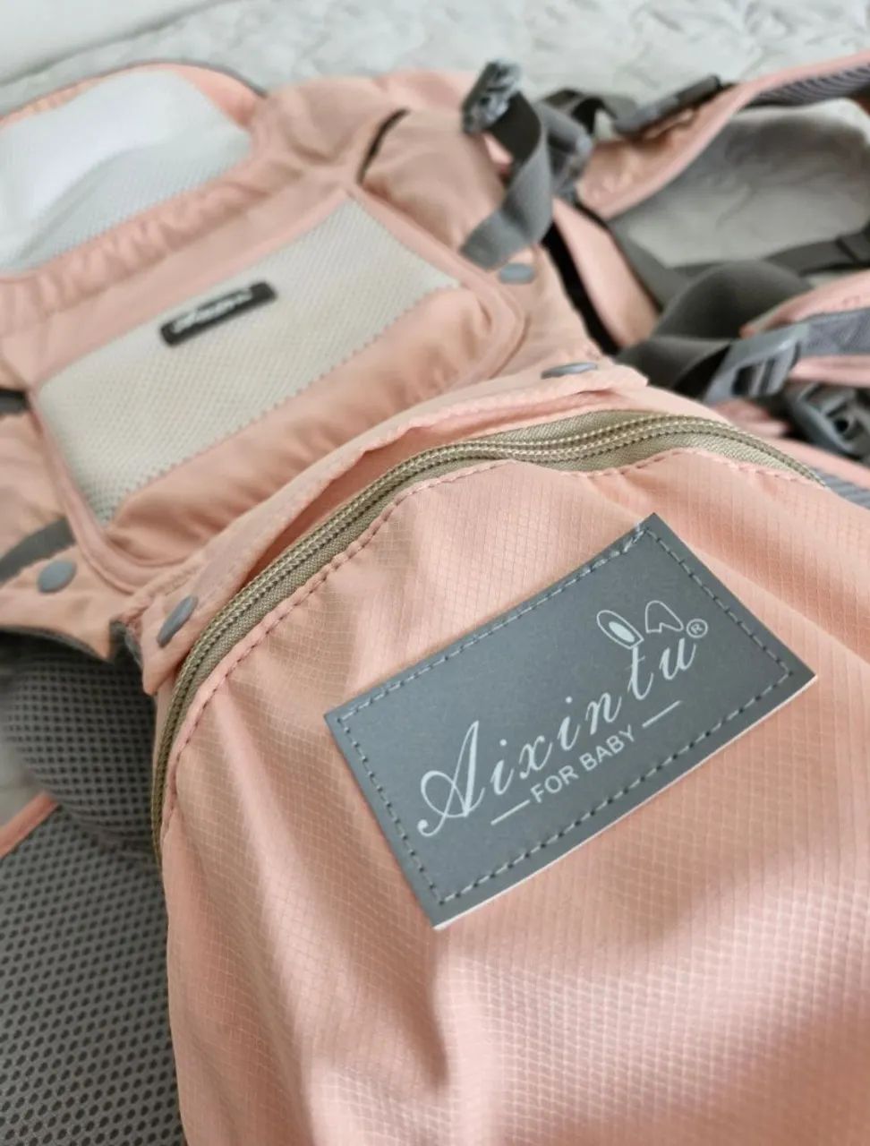 Canguru Ergonômico Rosa  - Foto 3