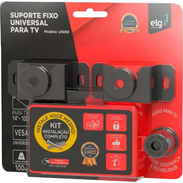 Suporte fixo universal p/ TV