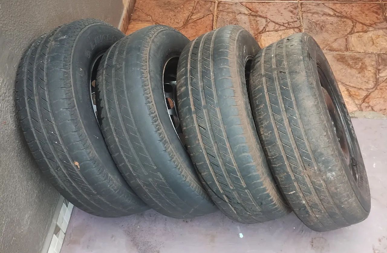 Vendo lindo jogo de rodas Chevrolet  - Foto 6