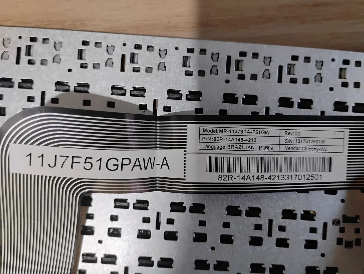 Teclado para Notebook CCE Ultra Thin U25 - Foto 4