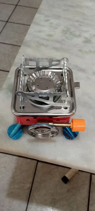 FOGAREIRO PORTÁTIL + 2 REFIL - Foto 4