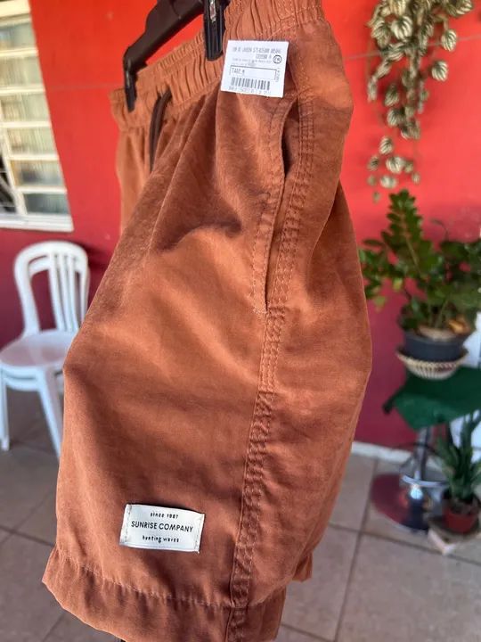 Shorts com sunga interna M - Foto 3