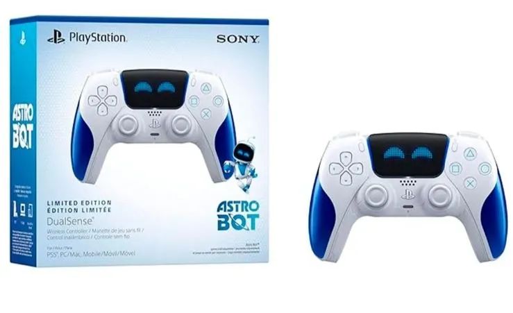 Controlador Sem Fio Dualsense Astro Bot Joyful Limited PS5