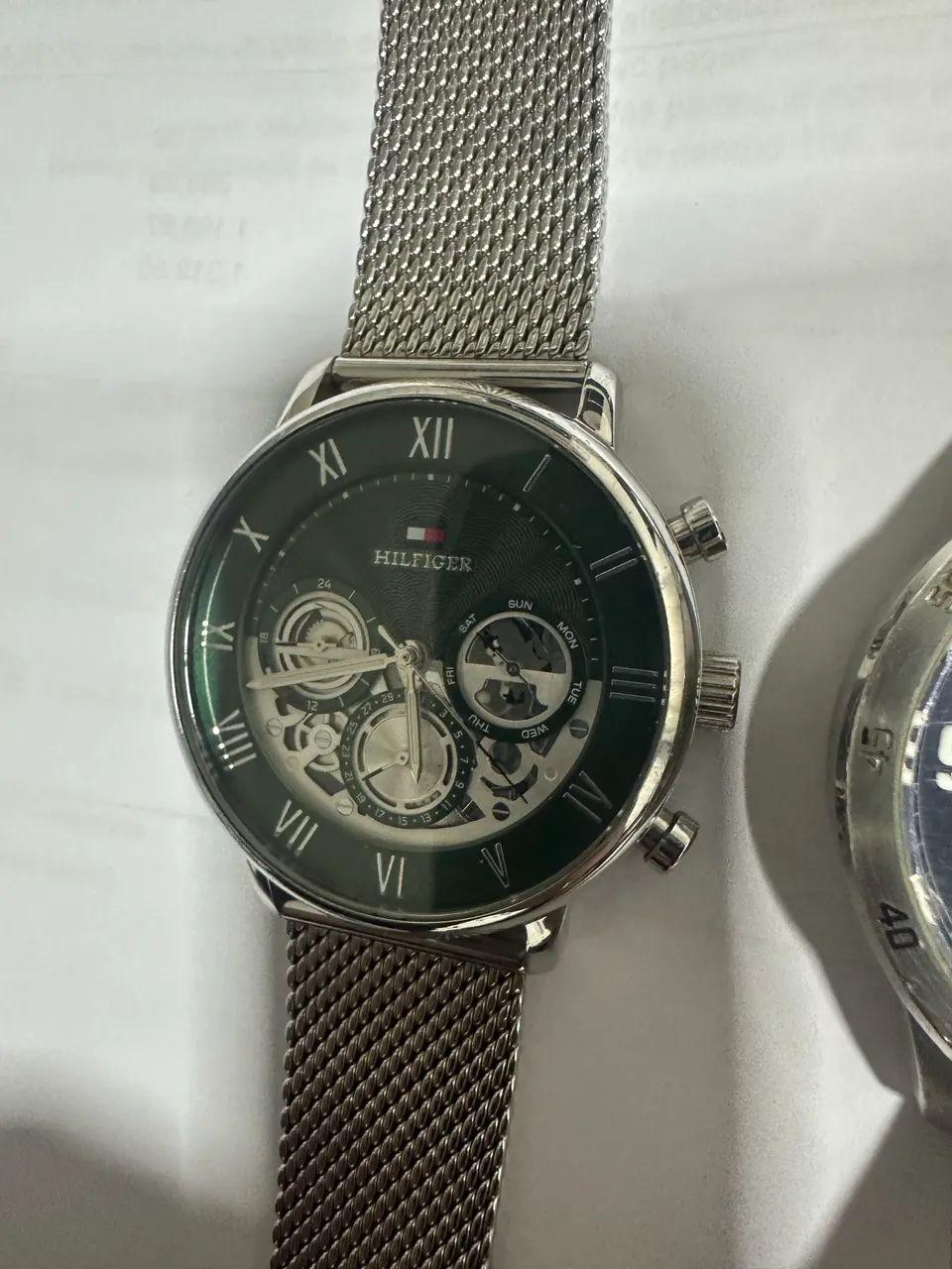 Relógio Tommy Hilfiger Masculino Aço Prateado - Modelo 1710567