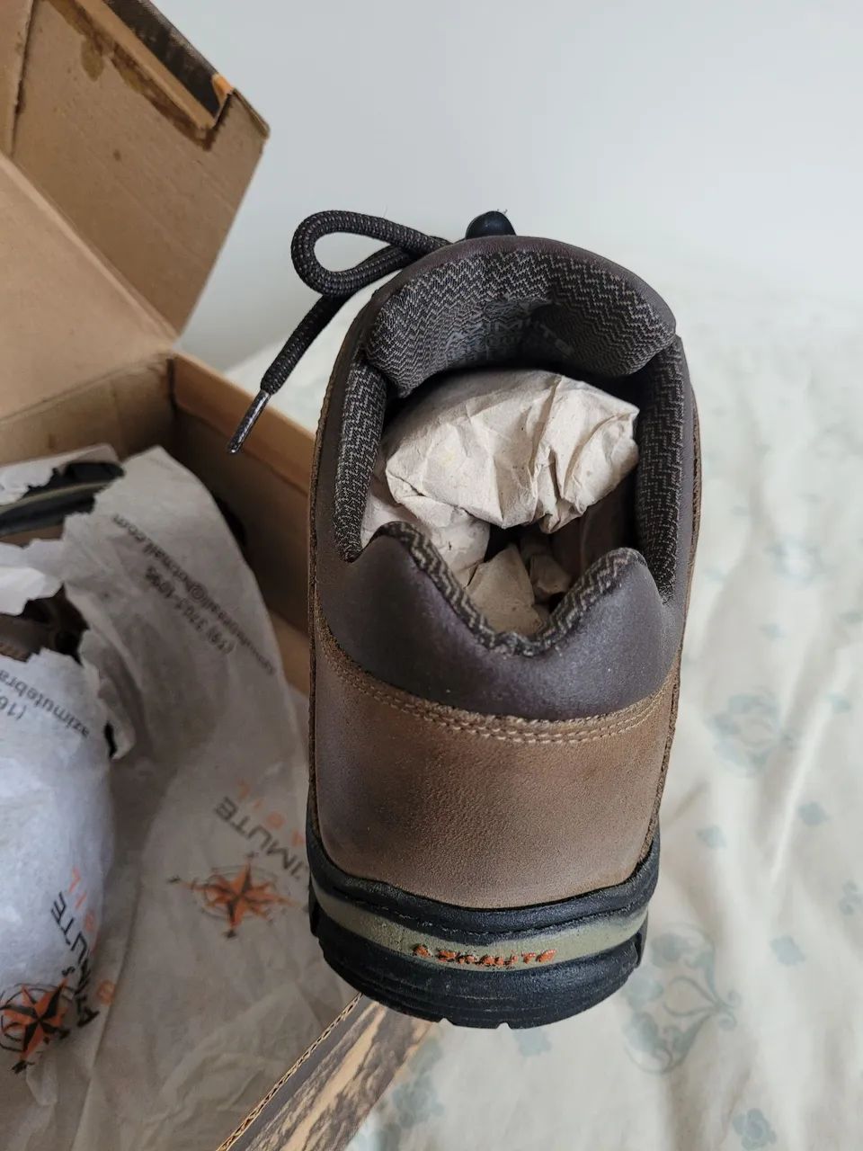 Bota Azimute Marrom Tam 40 - Foto 3