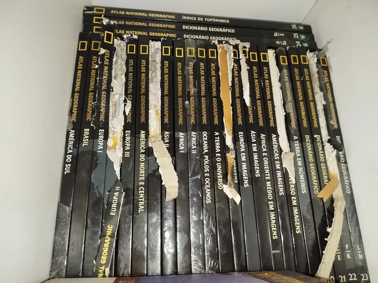 Atlas National Geographic - Cada livro