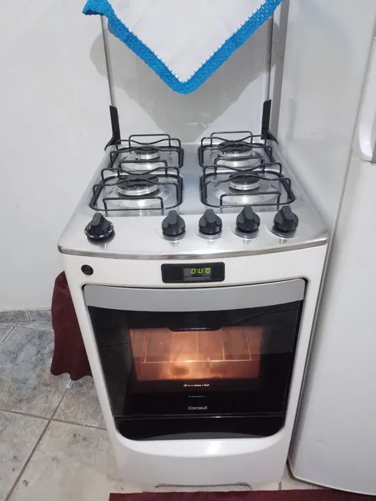 Geladeira Duplex + Fogão 4/bocas.... - Foto 6