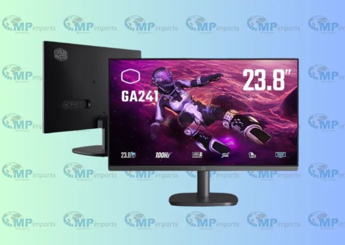 Loja MP Imports: Monitor Gamer Cooler Master Ga241 Flat 23.8" FHD, VA, 1ms, 100hz, HDMI - Foto 3