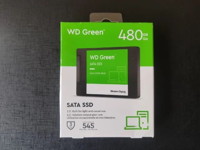 SSD WD Green 480gb SATA III