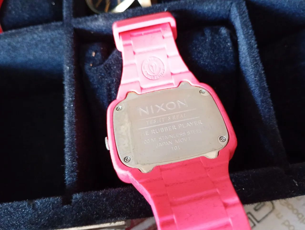 Relógio Nixon Rubber Player Red - Foto 4