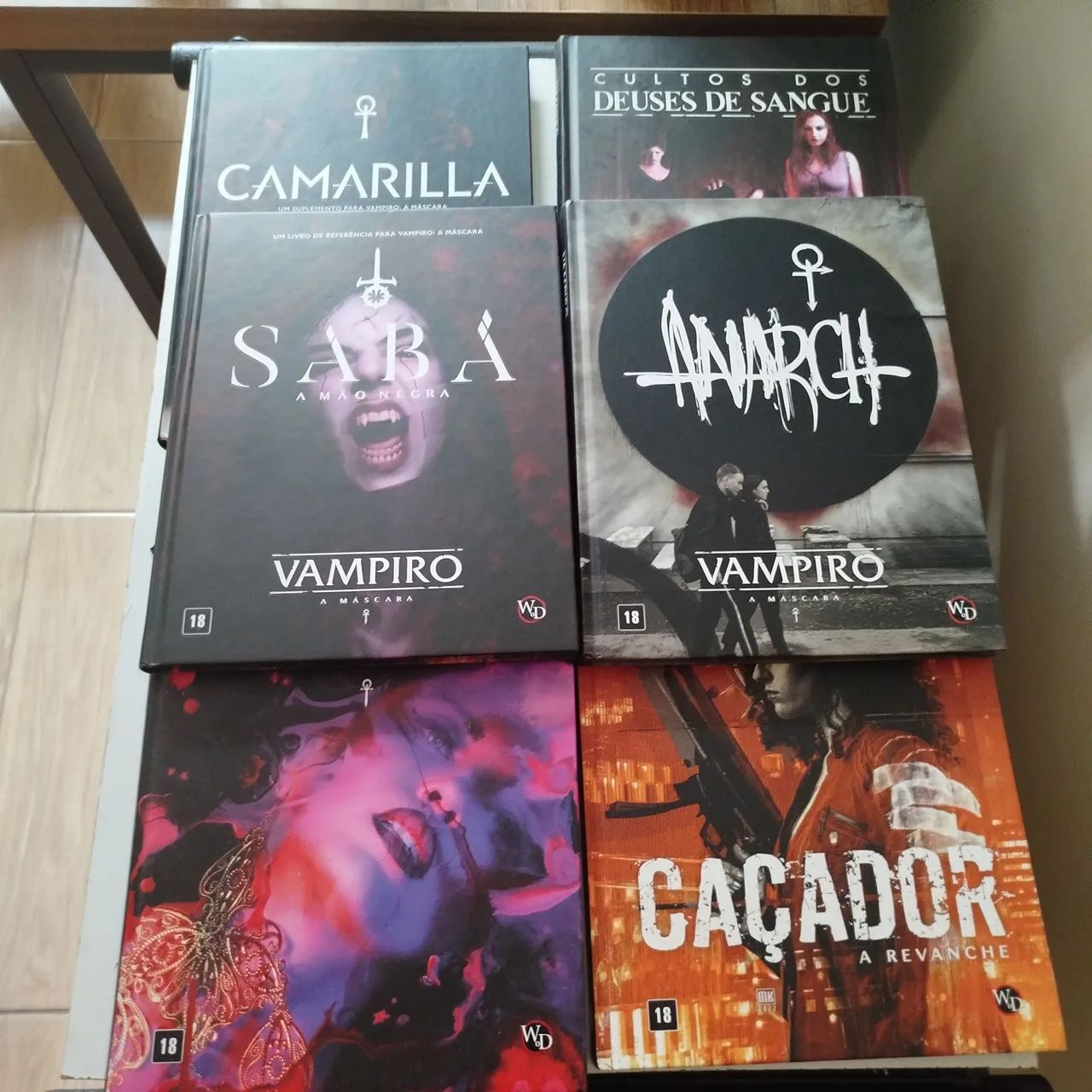 Livros de RPG Vampiro: A Máscara - Coleção - Foto 4