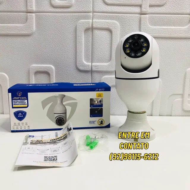 Camera Lampada Jortan Wifi - ENtrega das 9 até 22hrs - Foto 2