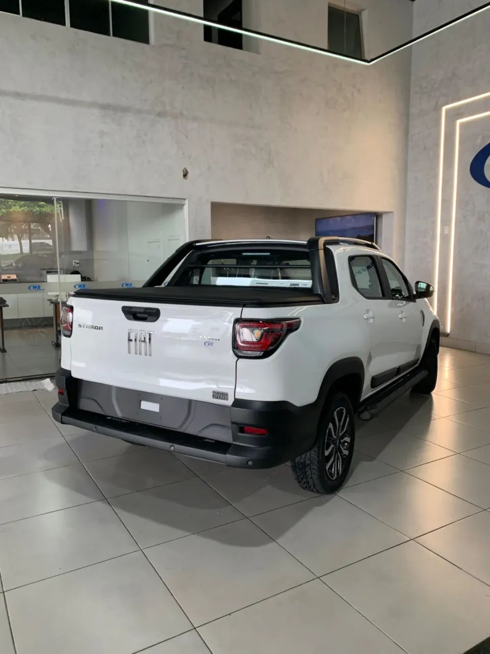 FIAT STRADA 1.0 TURBO 200 FLEX RANCH CD CVT BRANCO 2025 - Foto 4