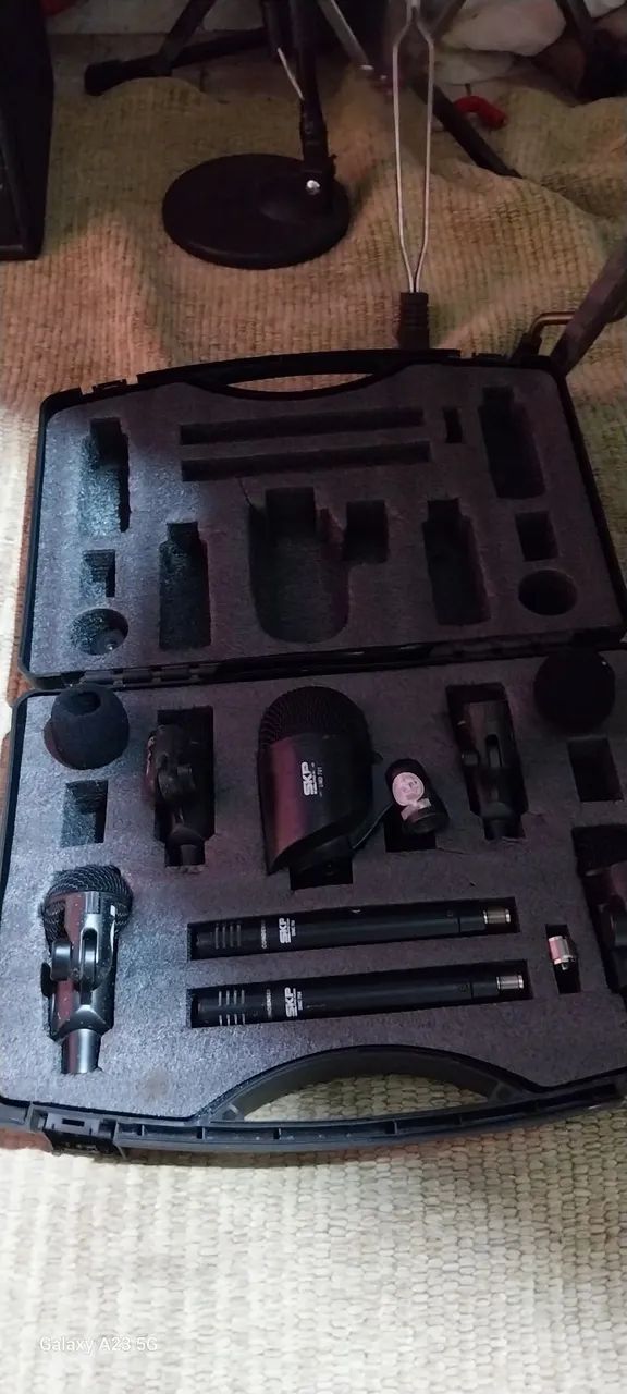 KIT microfones de bateria SKP 