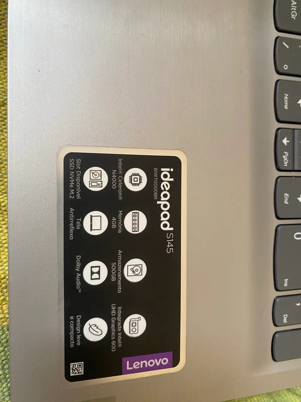 Lenovo Notebook64312419174530121
