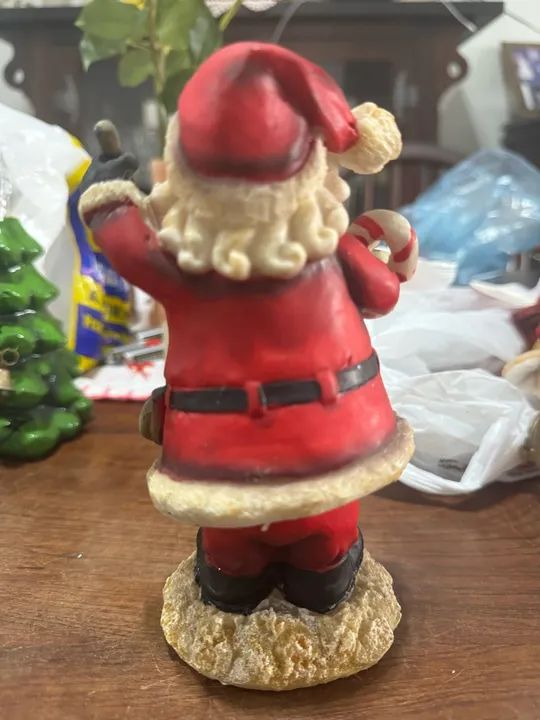 Papai Noel vintage 17 cm  - Foto 4