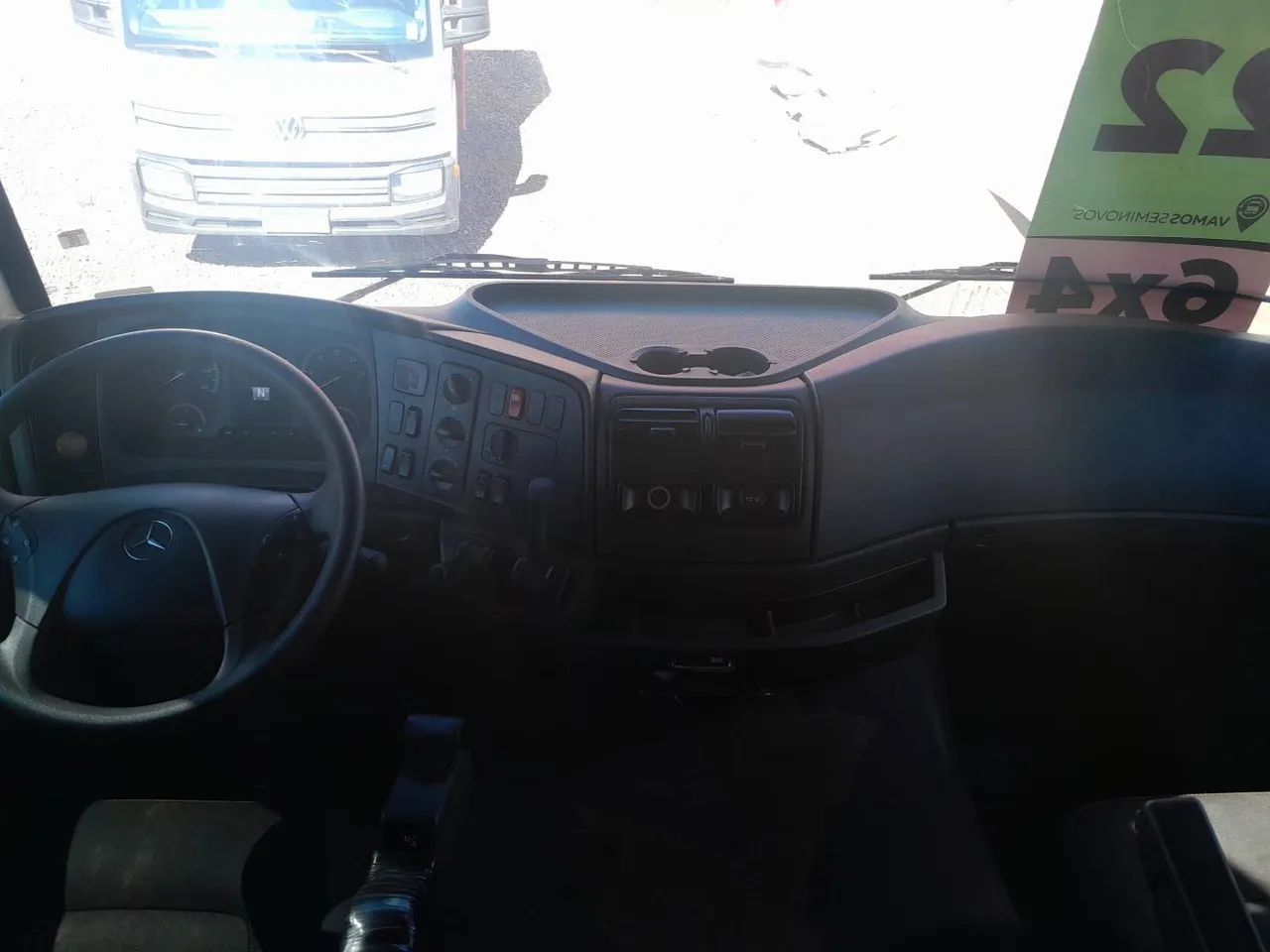 Mercedes-Benz Axor 2644 S/36 6X4E5 2022/2022 VAMOS SEMINOVOS Uberlândia - Foto 8