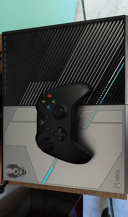 Xbox One fat Edição Halo - Foto 4