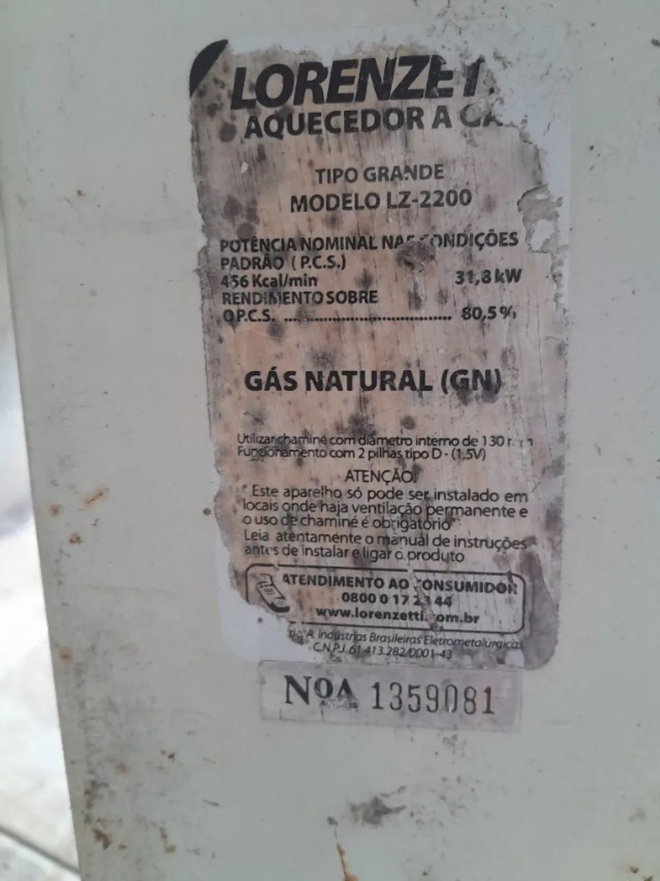 Aquecedor à gás  - Foto 4