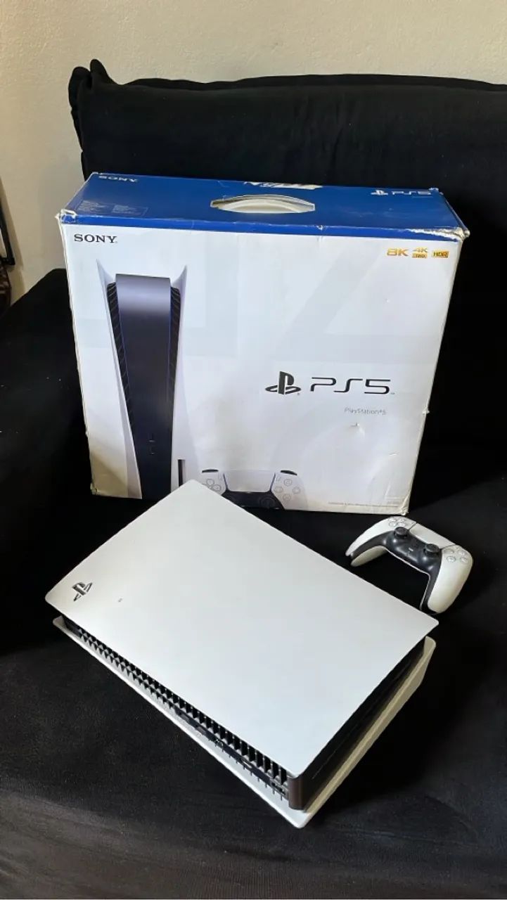  Playstation 5 (mídia física), 825gb + jogos (The Last of Us e Elden ring) - Foto 2